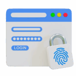 3d-minimal-user-login-page-user-authentication-concept-user-verification-concept-login-page-with-a-fingerprint-padlock-3d-illustration-free-png-removebg-preview